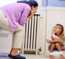 Školovanja dijete na wc