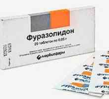 Tablete furazolidon proljev (dijareja)
