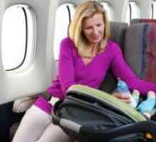 Na avion, zajedno s malim djetetom