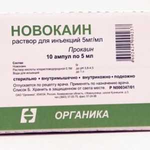 Novokain za pankreatitisa