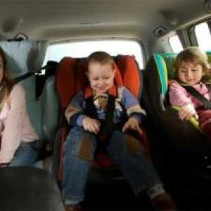 Prijevozu djece u automobilu