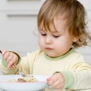 Dijete jede malo u dobi od 1 godine do 3 godine