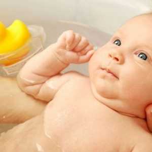 Kako kupati dijete iz prve raz.dlya prvo kupalište mrvice morate ne samo toplu vodu i malu kadu,…