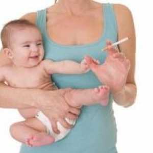 Duhan dojenje beba