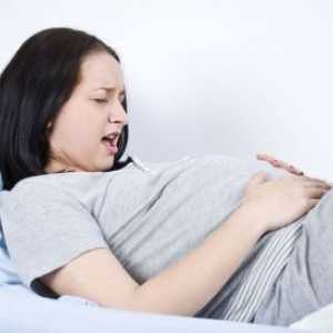 Tupi i oštri bolovi, grčevi u trudnoći