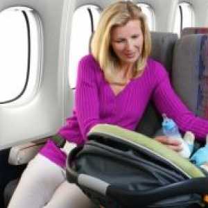 Na avion, zajedno s malim djetetom